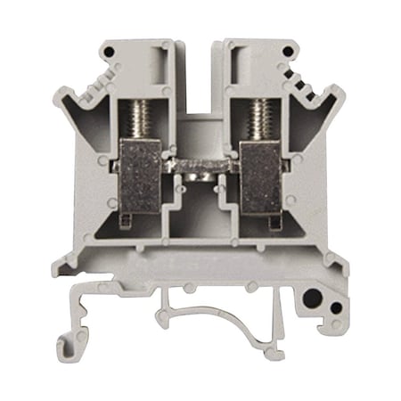 Automation Systems Interconnect Feed Through Terminal Block, Screw Terminal Block, 8.2mm Wide, 26-8 AWG, 50 Amp, 600 Volt, 50-PK ASIUK6N